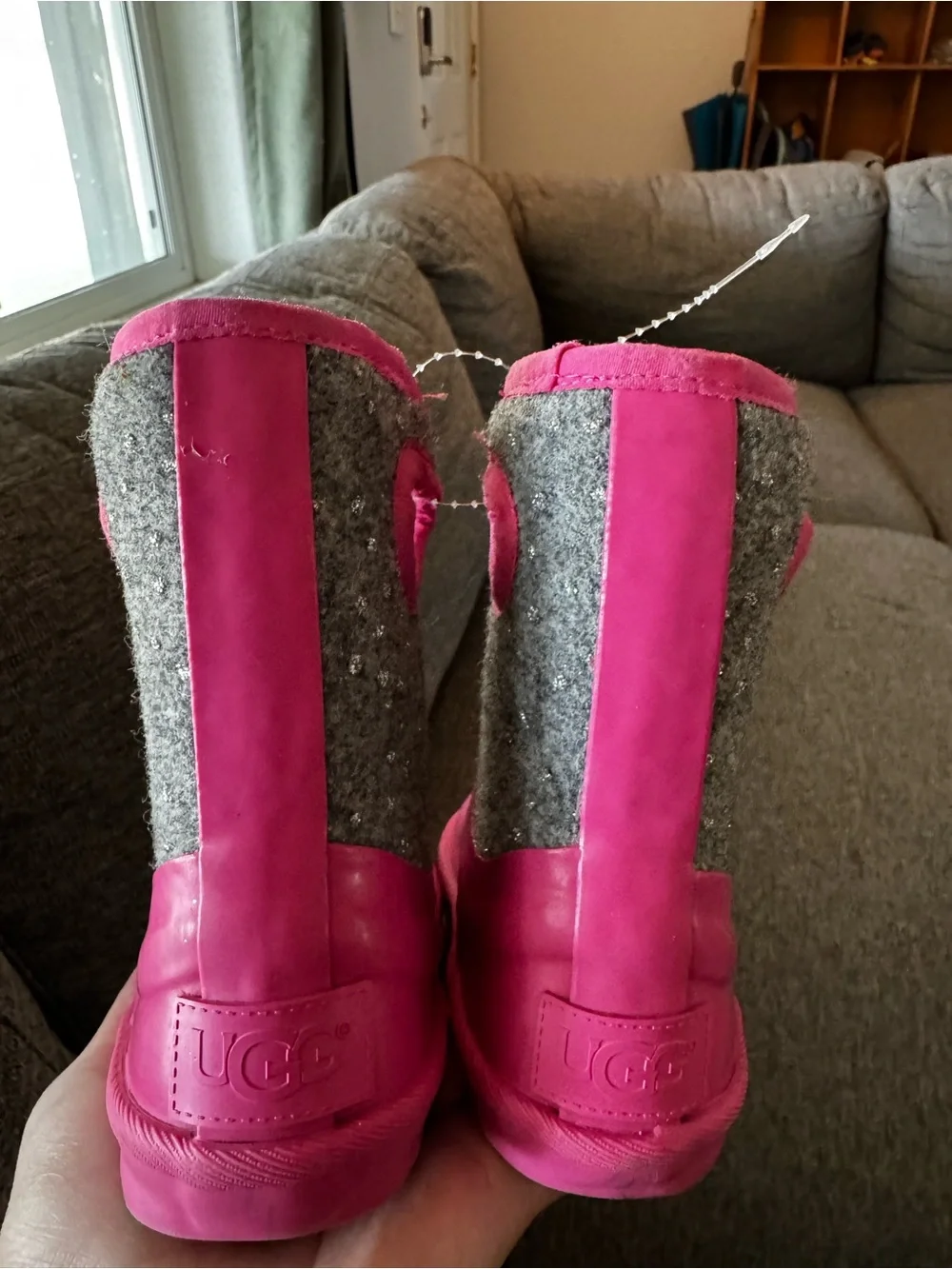 Ugg Toddler Pink Waterproof Winter Boots